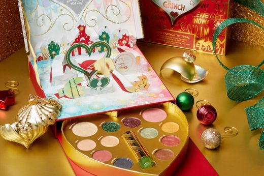 แกะกล่องของขวัญสุดเริ่ดสำหรับสาวๆ The Grinch Palette & Lip Balm Set