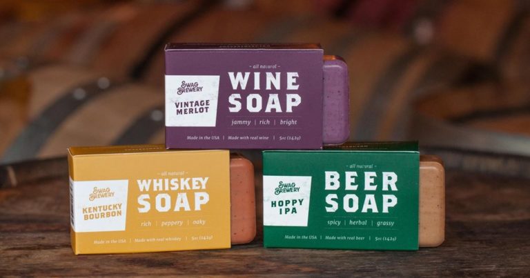 ‘สบู่ของคนชอบดื่ม’ อาบสะอาด-หอมมึนเมา เพราะเขาผสมแอลกอฮอลล์ลงไปจริง ๆ