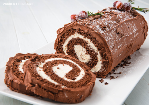 ชมหน้าตาน่าอร่อย Bûche de Noël เค้กขอนไม้สวยๆ ประจำเทศกาลคริสต์มาส