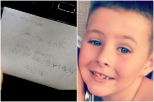 เด็กชายฝากคุณไปรษณีย์ส่งจดหมายถึงพ่อบนสวรรค์ ได้รับการตอบกลับที่แสนอบอุ่น