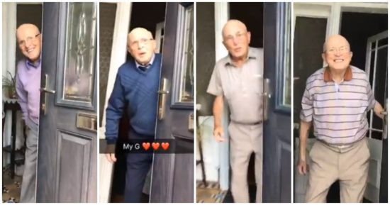 หลานสาวรวมคลิปปฏิกิริยาน่ารักของคุณปู่ ทุกครั้งที่เธอเคาะประตูไปเยี่ยมบ้าน