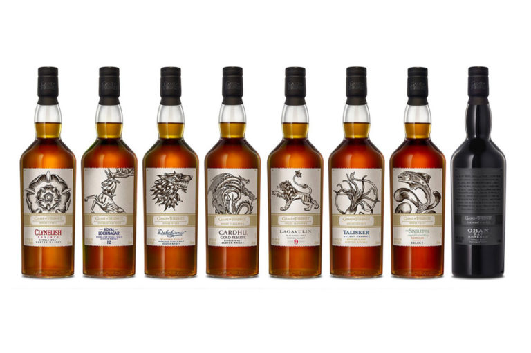 Diageo ออก 8 สกอตช์วิสกี้คอลเลคชั่น Game of Thrones ให้แฟนซีรีส์จิบรอซีซั่นใหม่