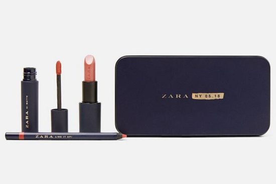 แบรนด์แฟชั่นดัง ZARA เปิดตัวคอลเล็กชั่นลิปสติกสีสวยรับหน้าหนาว